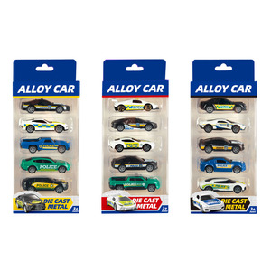 Voiture Miniature en Alliage Moulé sous Pression 1:64 pour Course et <span class=keywords><strong>Police</strong></span>, Cadeau Enfant Garçon, Modèle Transfrontalier - Product Image 5