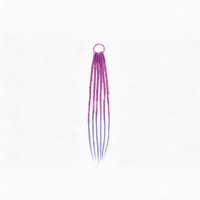 Perruque en fibre synthétique résistante à la chaleur, avec emballage personnalisé et logo, alternative aux extensions de cheveux naturels, idéale pour le tressage – Meilleures ventes