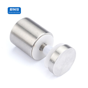 BNS Stainless Steel Advertising Screw <strong>Nails</strong> for Glass and Mirror Glass Standoff Screws Fixing Glass to <strong>Wall</strong> Fixed <strong>Nail</strong> - Product Image 1
