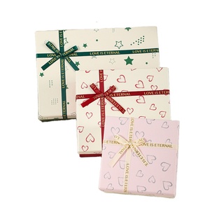 Caja de Regalo Explosiva y Exquisita, Caja de Papel con Estampado en Caliente, Caja de Papel con Lazo, Venta al por Mayor de Cajas de Papel con Diseño de Amor - Product Image 1