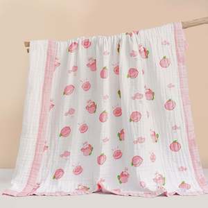 Tela de Muselina de Gasa de 6 Capas, Hilo Peinado, Patrón Tejido para Bebé, Trama Lisa para Ropa de Cama - Product Image 5