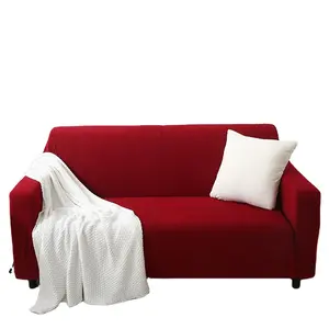 Three Seater Universal Magic Polyester Spandex Beautiful Design Elastic Sofa Cover Modern Fashion Couch Slipcover