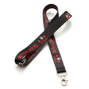 Wholesale Custom Polyester Keychain Lanyards with Offset and Silk Screen Printing Options Promotional Option for Logo - Product Image 3