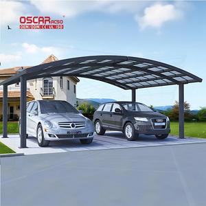 Grandes couvertures métalliques imperméables, <span class=keywords><strong>double</strong></span> abri, <span class=keywords><strong>garage</strong></span> de stationnement, jardin extérieur, cour, abri pour voiture - Product Image 1