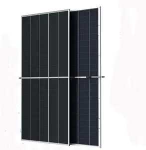 2MW/3MW/5MW/8MW/10MW सौर ऊर्जा संयंत्र परियोजना 660w 575watt 580w आधा सेल मोनो फोटोवोल्टिक सौर पैनल कीमत
