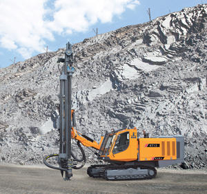 KT12 cingolato idraulico DTH trapano macchina sabbiatura foro cava roccia di perforazione per la vendita - Product Image 4