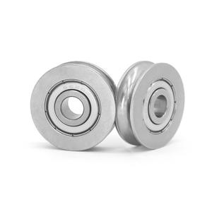 Rail de guidage non standard à roulement à billes à gorge profonde en forme de U, sans poulie, en acier inoxydable S628Z, directement de l'usine - Product Image 2