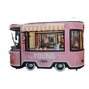 Mobile Bar Beer Vending Cart Fast Food Trailer/Food Trailer And Drink/2024 New Design