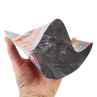 Sacs en plastique laminés personnalisés, recyclables, résistants à l'humidité, pour aliments secs pour animaux de compagnie et sucre, avec fermeture éclair, pour chiens et chats