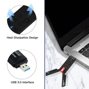 High Gain WiFi6 AX1800 Free Driver <b>Wireless</b> USB <b>Adapter</b> <b>Wireless</b> Network <b>Adapter</b> Dual Band 5GHz/2.4GHz - Product Image 6