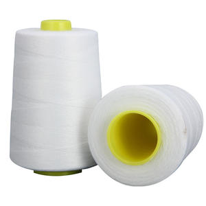 Prenda blanca personalizada 50/2 Tejiendo 100% Hilos Prenda de poliéster - Product Image 2