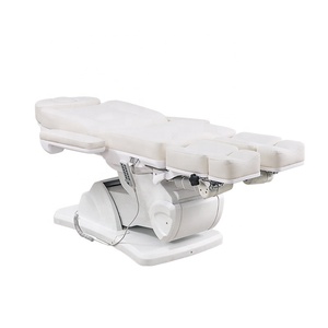 Chaise de <span class=keywords><strong>pédicure</strong></span> <span class=keywords><strong>esthétique</strong></span> pour le tatouage et la podologie, table de <span class=keywords><strong>pédicure</strong></span> faciale avancée de 120cm de hauteur, lit de traitement de massage cosmétique à 6 moteurs - Product Image 5