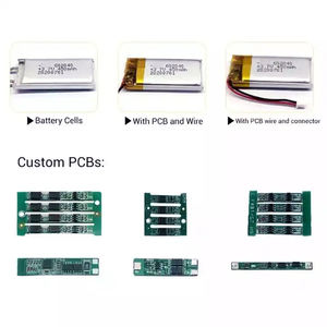 Baterai Lithium Lipo Polymer Isi Ulang 802030 3.7v 300mah 400mah 500mah 702030 802030 902030 - Product Image 5