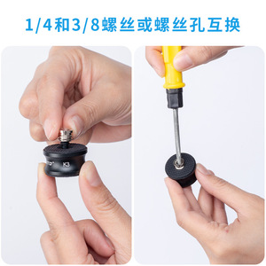 Comito Tripod Ball Head K3 <b>28mm</b> Metal Camera Mount Accessory for Digital Camera - Product Image 3
