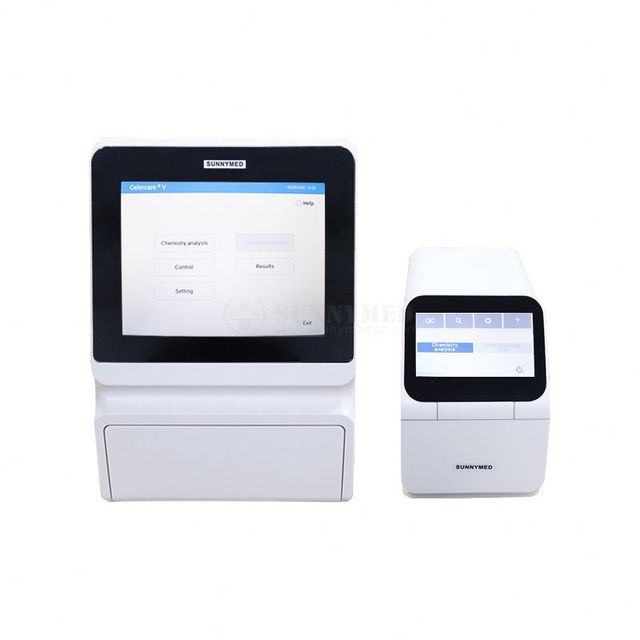 SY-B175V User-friendly Medical Fast Results Animal Medical Field V5 Veterinary Automatic Dry Biochemistry Blood Analyzer