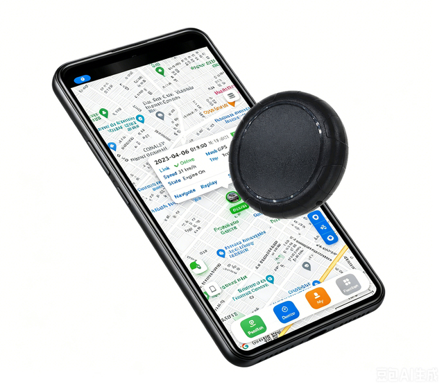 Air Tracker Tags Smart Bluetooth Item Finder Works with GPS Speed Limiter Application IOS Android Only Key Luggage Bag Locator