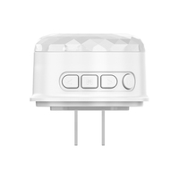 Sirène intelligente Wifi Tuya pour la sécurité domestique, capteur d'alarme sonore et lumineux, prise EU US UK en option, capteur de présence humaine CO VOC PIR