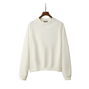 2023 380g bianco girocollo felpe all'ingrosso Pullover camicia per uomo in stile ESS - Product Image 6