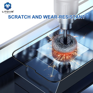 Rõ Ràng 9H <span class=keywords><strong>3D</strong></span> HD Tùy Chỉnh Di Động Điện Thoại Di Động Tempered Glass Bảo Vệ Màn Hình Cho Iphone 11 12 13 14 15 16 17 Pro Max - Product Image 4