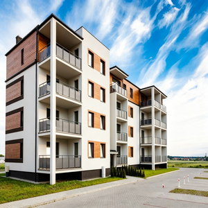Tour d'hôtel préfabriquée moderne en structure acier, pré-conçue, à grande portée, avec aménagement flexible et rendement élevé sur l'investissement (ROI) - Product Image 2