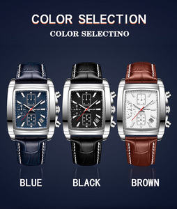 Reloj SANDA 5303, Marca de Alta Gama, Movimiento de Cuarzo, Resistente al Agua, Cronógrafo, Reloj de Pulsera de Moda para Hombre, Montre, Reloj - Product Image 3