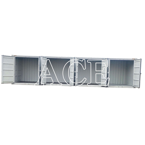 Cửa bên mở 40ft 40 cao Cube mở <span class=keywords><strong>Side</strong></span> vận chuyển <span class=keywords><strong>container</strong></span> với 4 Bên Cửa ra vào để bán - Product Image 5