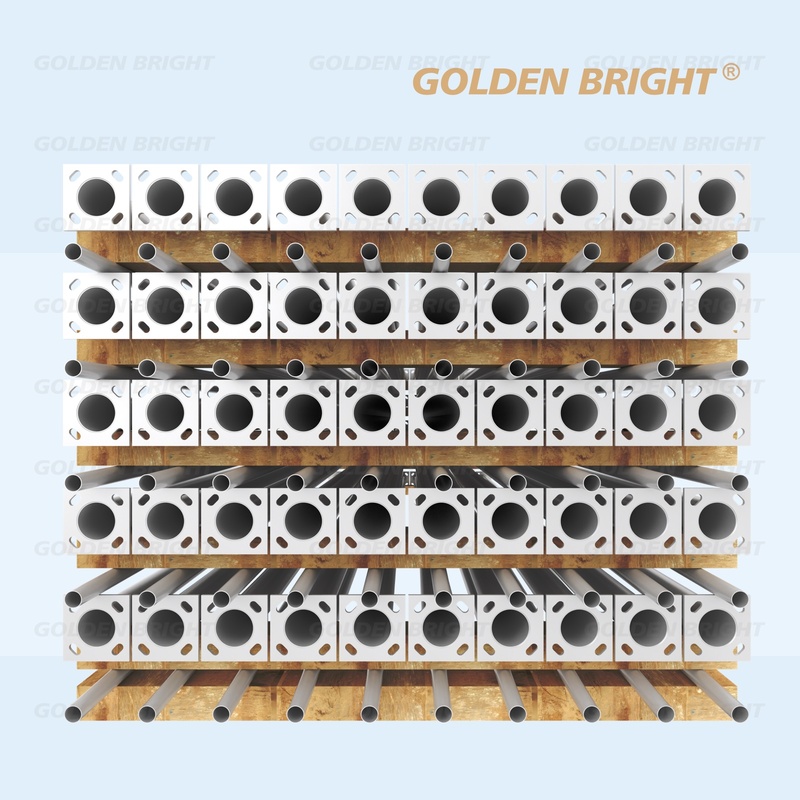Golden Bright Customized Light Poles 15m