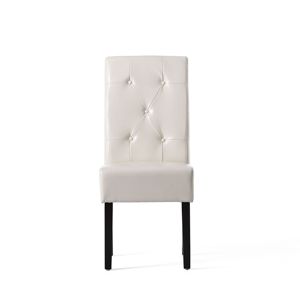 DB Carter 5-Tuft KD Chaise de salle à manger Style ferme à dossier haut pour salons Restaurants Extérieur Home Office Powder Coated - Product Image 6