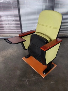 Cadeira de Plástico para Auditório com Fornecimento Direto da Fábrica na China por Atacado - Product Image 4