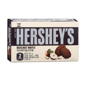 Venta al por mayor <span class=keywords><strong>de</strong></span> galletas finas y crujientes Hershey coreanas, crema, galleta <span class=keywords><strong>de</strong></span> gofres <span class=keywords><strong>de</strong></span> Chocolate, aperitivos exóticos, 55g - Product Image 4