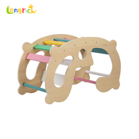 Arche d'escalade en bois en forme de U pour enfants, jouet d'équilibre Montessori pour tout-petits, équipement de jeu d'intérieur
