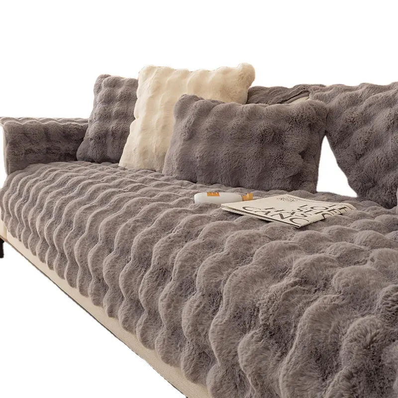 Sarung Sofa polos, penutup Sofa kustom ruang tamu harga rendah kualitas tinggi