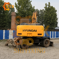 Оригинальный двигатель Hyundai 210W-7, ковш 0.92м, 21 тонна, для копки в грунте, б/у экскаватор для импортно-экспортной компании