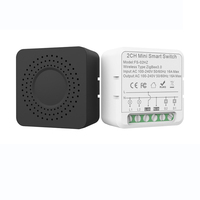 Interruptor Inteligente Mini Oculto de Alta Calidad con Control Remoto Tuya ZigBee 3.0 de 1, 2, 3 y 4 Botones, Productos para el Hogar Inteligente