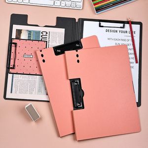 Porte-documents A4 de haute qualité avec reliure spirale, organiseur de bureau avec 100 feuilles pour l'école, l'hôpital et le bureau - Product Image 4
