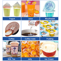 Machine de remplissage et de scellage automatique de dosettes de café K-Cup OCEAN, mini machine de remplissage et de scellage de pots de confiture et de glaçons