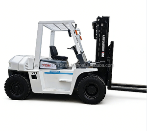 Chariot élévateur diesel TCM 70 modèle 2023, 7 tonnes, hauteur de levage 3 mètres, traction avant, tout-terrain, mât à deux étages, pneus pleins - Product Image 1