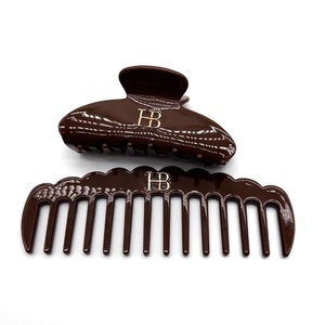 Accesorios para el Cabello Personalizados con Logotipo, Pinzas y Peines de Acetato de Celulosa para Mujeres y Niñas - Product Image 2