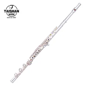 Flûte à 17 touches Instrument de musique Cupronickel Matériel Corps C Tone Flûte