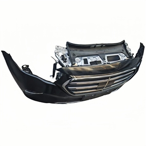 Para <span class=keywords><strong>Mercedes</strong></span> Benz <span class=keywords><strong>AMG</strong></span> W214 Clase <span class=keywords><strong>E</strong></span> Parachoques delantero y trasero con recortes de luz antiniebla Piezas de automóvil de plástico ABS Estado usado - Product Image 3