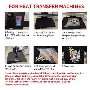 Dekal Digital Kustom <span class=keywords><strong>Transfer</strong></span> DTF untuk Pakaian, Layanan Cetak Kaos Plastisol Heat Pet, Stiker DTF Kustom - Product Image 4