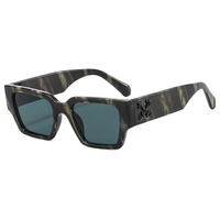 Lunettes de soleil carrées surdimensionnées vintage pour femmes, verres plats, protection UV400, style tendance