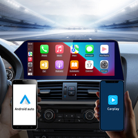 STWEI Android 15 Écran anti-reflet lumière bleue avec caméra de recul pour tableau de bord BMW X3 F25/X4 F26, CarPlay sans fil et Android Auto