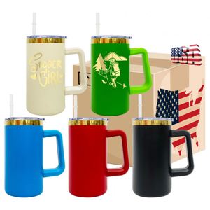 20 Pack Custom logo Christmas Colors Mirror Gold Plated Powder Coated 20oz Stainless Steel Vacuum <b>Insulated</b> <b>Cups</b> Tumbler - Product Image 1