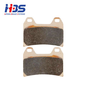 Jeu de plaquettes de frein à disque en cuivre fritté pour <span class=keywords><strong>Aprilia</strong></span> RSV1000 Mille 1998-2000 FA244 4HM-W0045-00 59100-03860 1D2-W0045-00 - Product Image 3