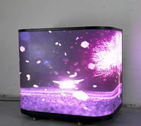 P 2.5 OEM Led Dj Booth Intérieur Led Signalisation Affichage Numérique Signes Led Mur Vidéo Led Écran Dj Station Façade Bureau