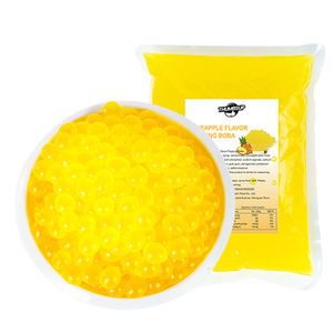 Прямая продажа, ананасовый чай Boba Bubble, качественные ингредиенты, жемчуг Boba для сетевых магазинов и магазинов молочного чая - Product Image 1