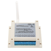 Longue portée 5km Télécommande RF universelle sans fil Code d'apprentissage Batterie rechargeable Indicateur LED pour portes de terres agricoles