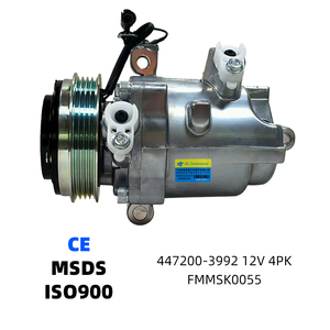 Compresor de Aire Acondicionado para Auto FMMSK0055, Repuesto de Bomba de A/C OEM 95200-M81R 0447200-3992, Ensamblaje de Compresor de Refrigeración - Product Image 1