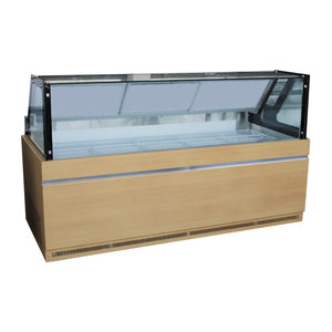 Vitrine réfrigérée pour <span class=keywords><strong>boucherie</strong></span> avec porte en verre transparente, dégivrage automatique, présentoir à viande, réfrigérateur de qualité supérieure et à prix avantageux - Product Image 5